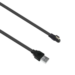 10CM-1M  Soft  0.2m 20CM Short USB Type C Cable Right Angle 90 Degree USB A Type to Type C Converter Data Cord Charger