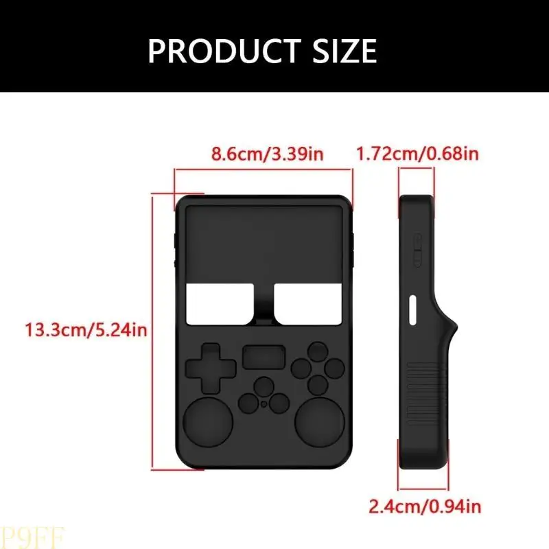 

CS1W Protector Cover Scratchproof Silicone Shell for R36S Game Console Skin Sleeve Gamepad Dustproof Housing Gaming Accessory
