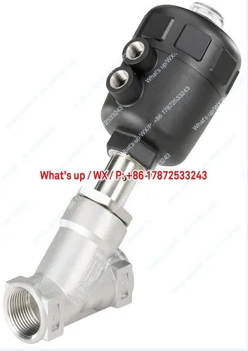 Baode Pneumatic Angle Seat Valve 2000 Series Stainless Steel Switching Valve Various Specifications for Industrial Use