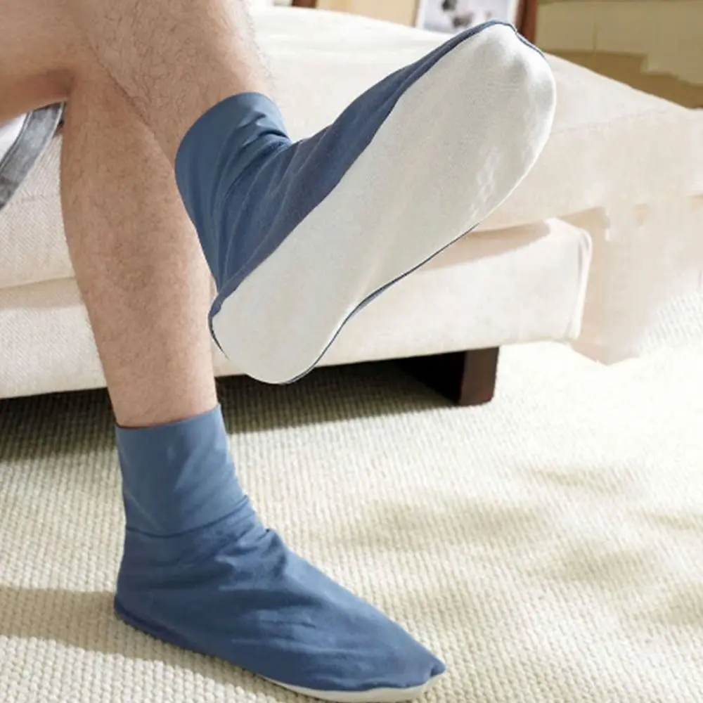Loose Air Conditioning Sleep Socks Mugwort Bottom Anti Cold Men Floor Socks Combating Cold and Damp Moisture Proof