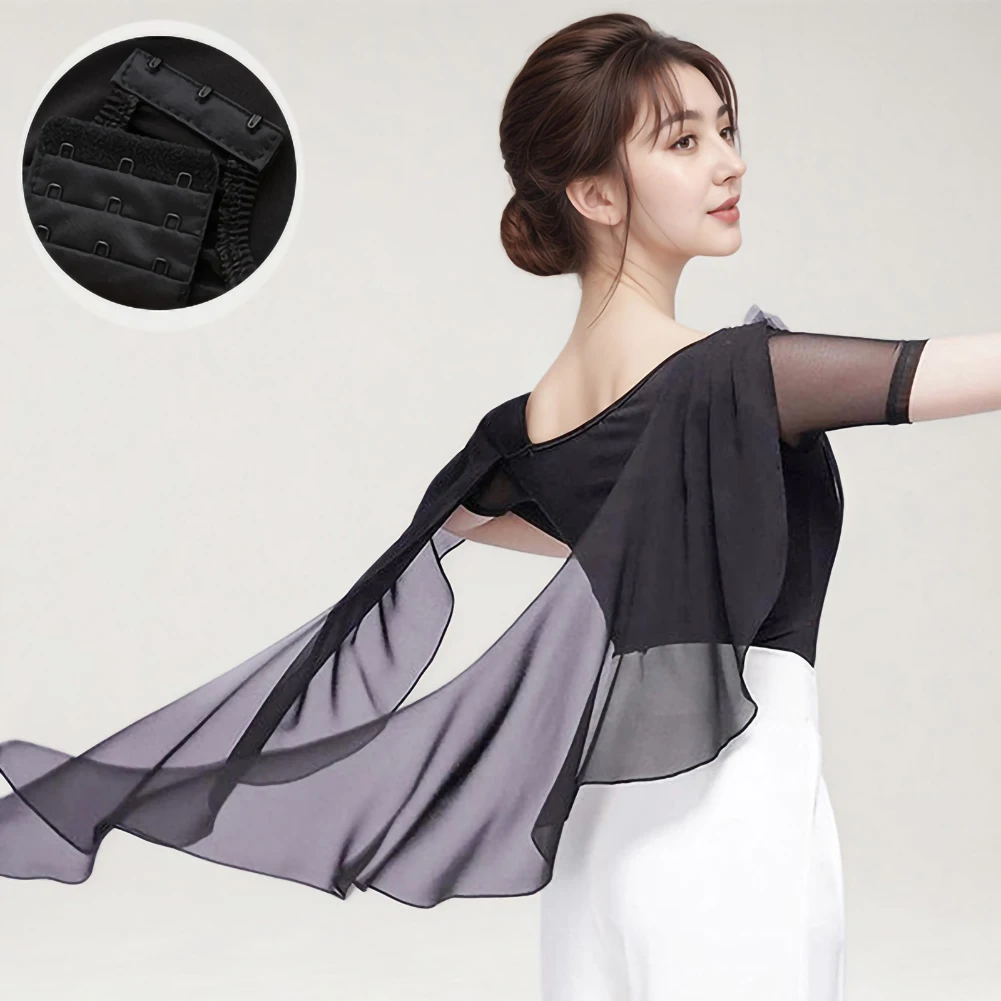 斜めネックラテンダンストップシンプルなステッチボール新しいエレガントな長袖トップ女性のメッシュブラックエレガントなジャンプスーツ