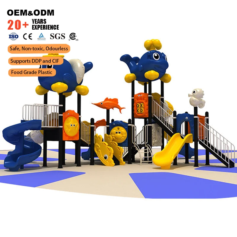 2026 High Strength Braided Plastic Rope Net Swing Sets Activity Adventure Center For Park School Kindergarten