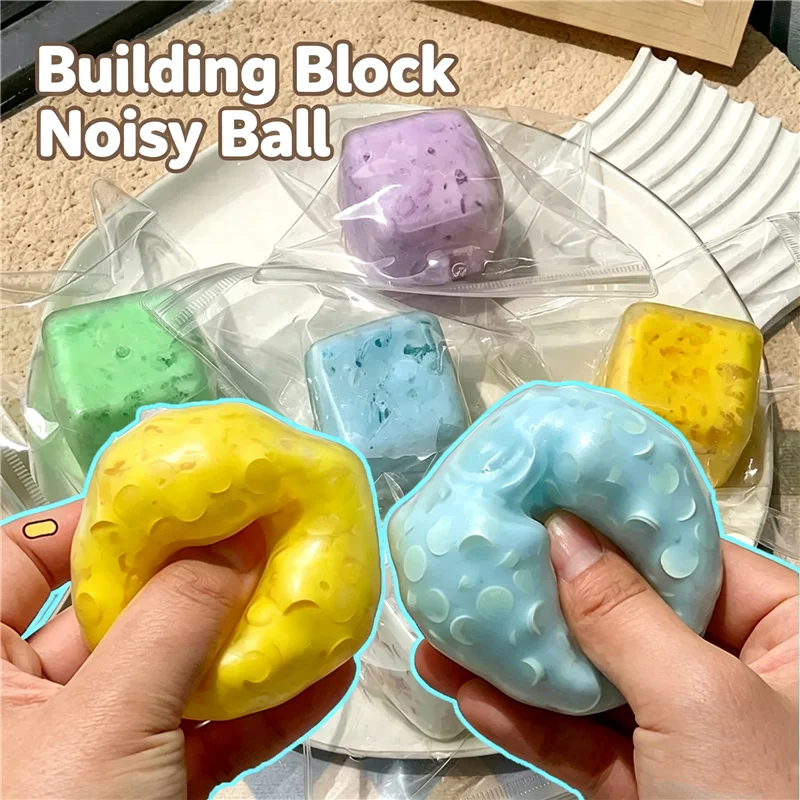 Butter Block Sinking Decompression Handmade Cube Ball Toy Squeeze Fresh Shapeable Pinch Creative Fidget For Adult Birthday Gift
