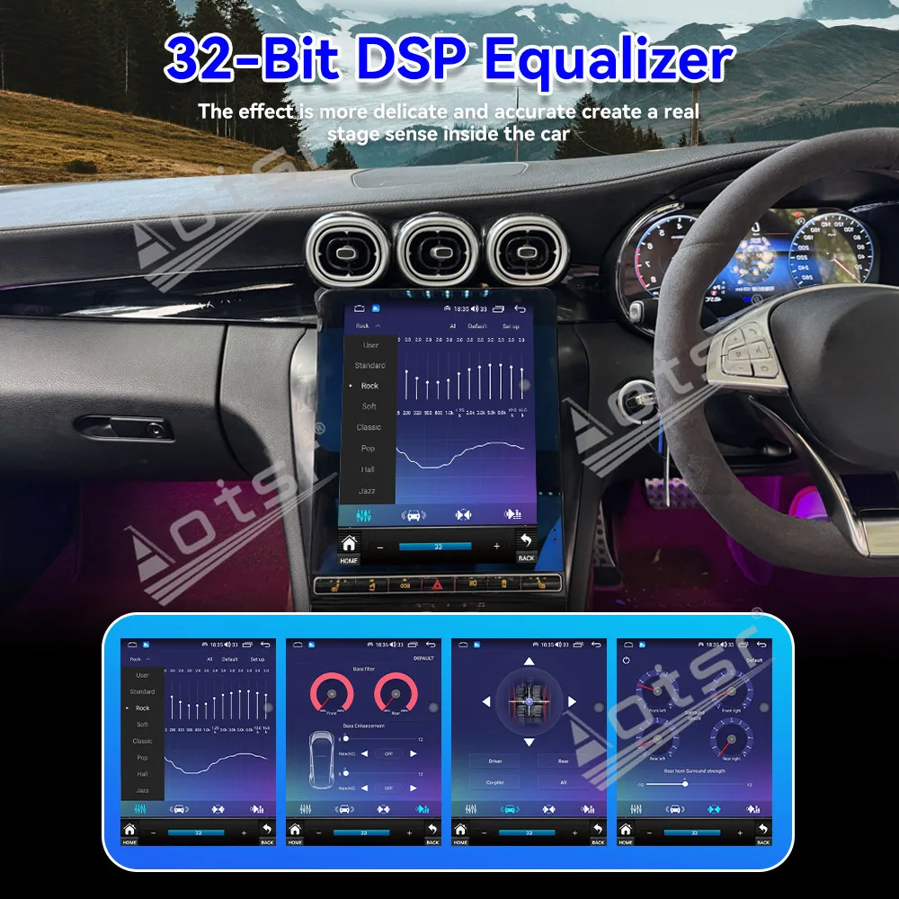 12.1 ‘’ Android 15 Carplay For Mercedes-Benz GCL/C-Class right-hand drive 2015-2022 Gps Navigation Car Radio HD Touch screen