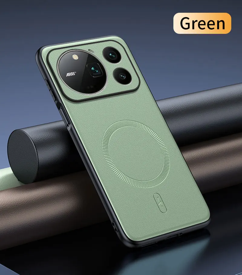 Hülle für Honor Magic 9 Pro Max, magnetische Leder-Schutzhülle, Anti-Fingerabdruck, rutschfest, PC+TPU – Detail 22