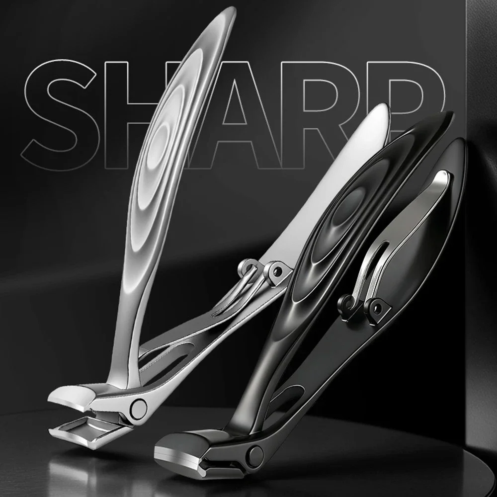 1Pcs Angled Head Nail Clippers for Seniors - Ergonomic Toenail Clipper for Thick Nails, Premium Steel Nail Cutter Trimmer