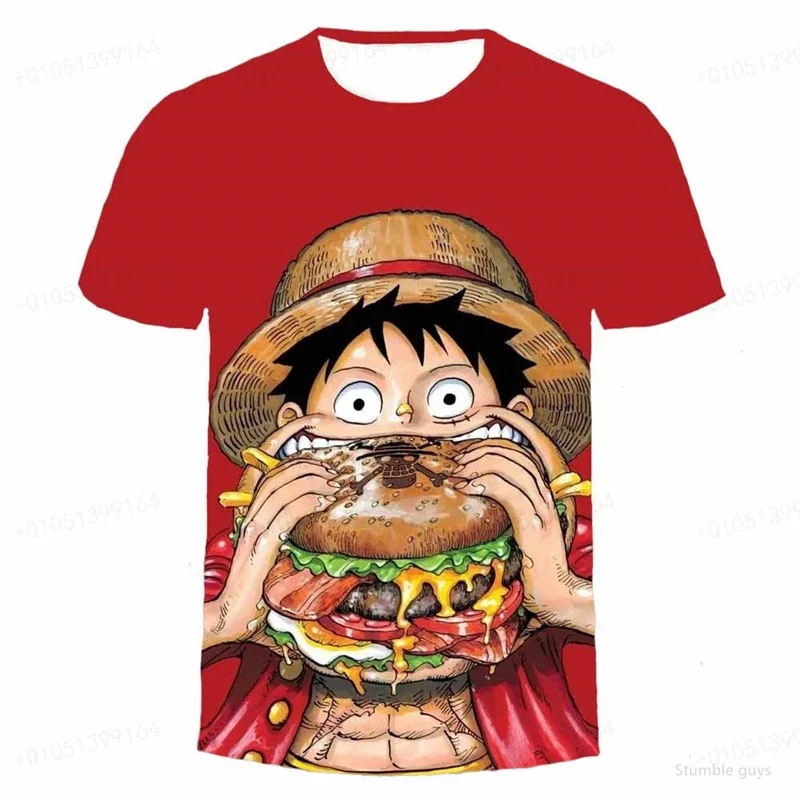 Men's Casual One Piece T-Shirt Shanks Art Print Boys Clothes Girls Short Sleeve Men Jersey Breathable Summer