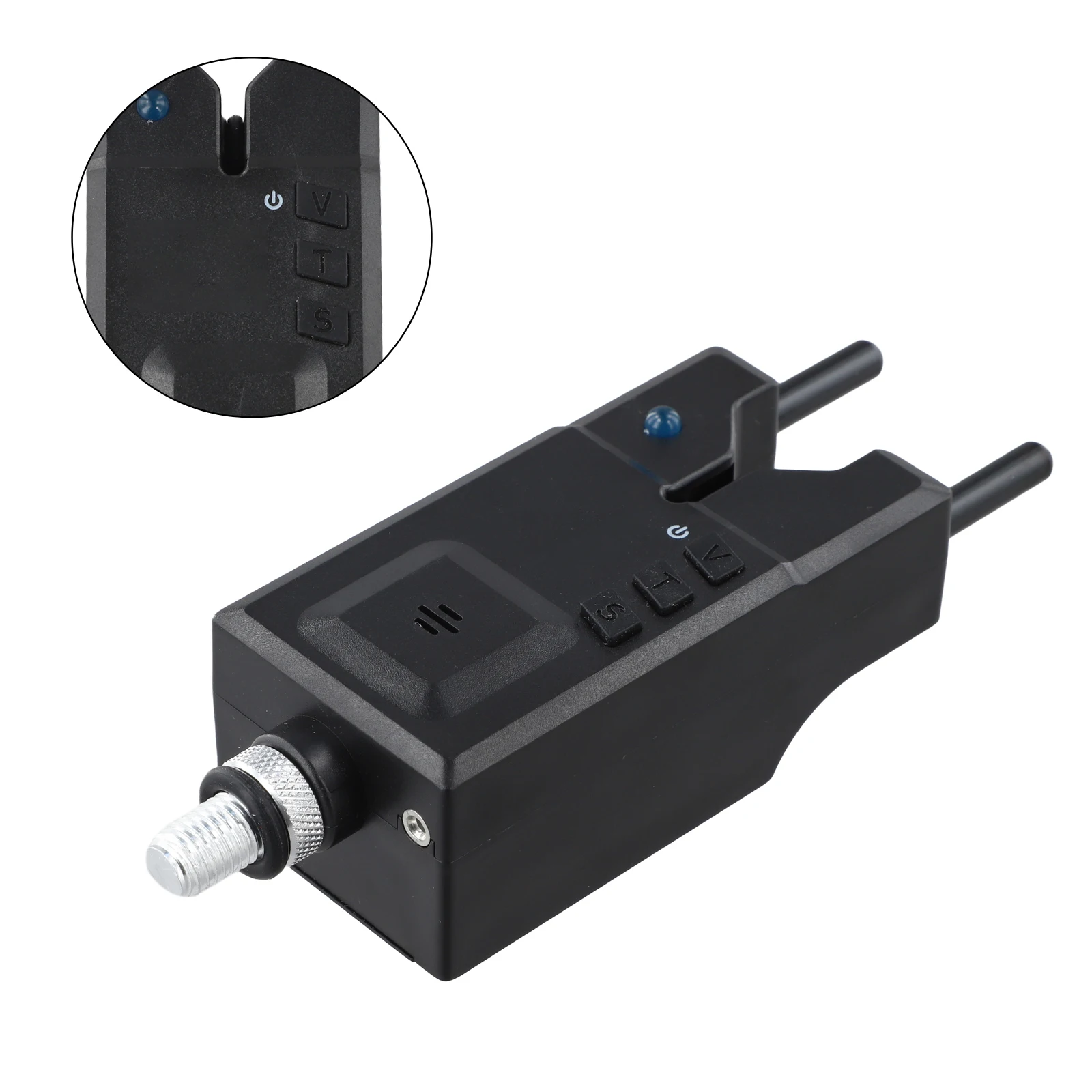 الأنشطة الخارجية 200 بطارية إنذار دغة ذكية غير متضمنة تصميم صغير الحجم ملحقات صيد خفيفة الوزن #2