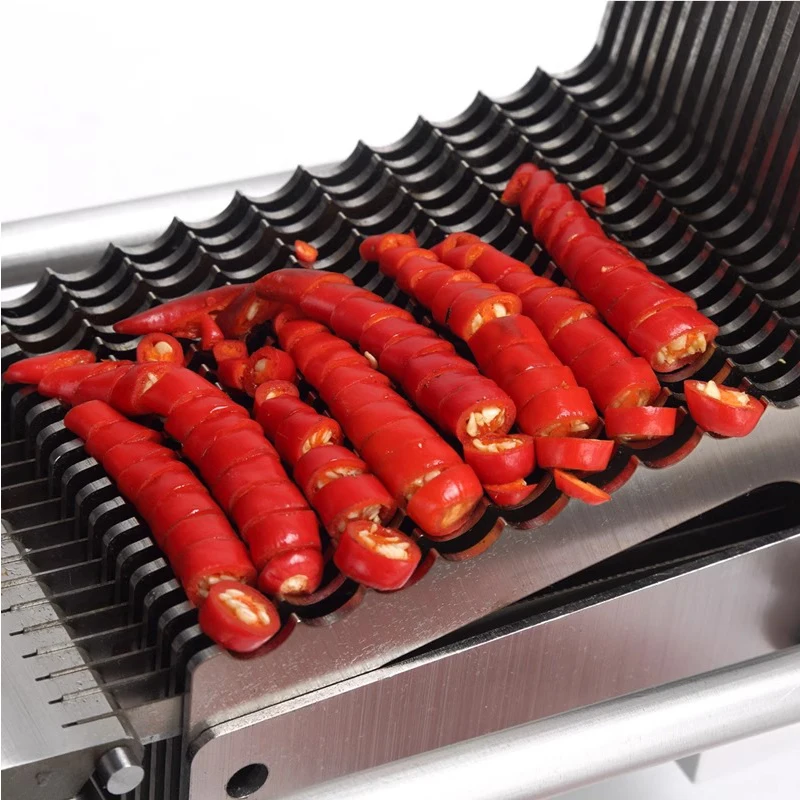 Pepper Dicing Machine Chili Cutter Machines Pepper Chopper Chopping Machine Household Manual Pepper Cutting Machine