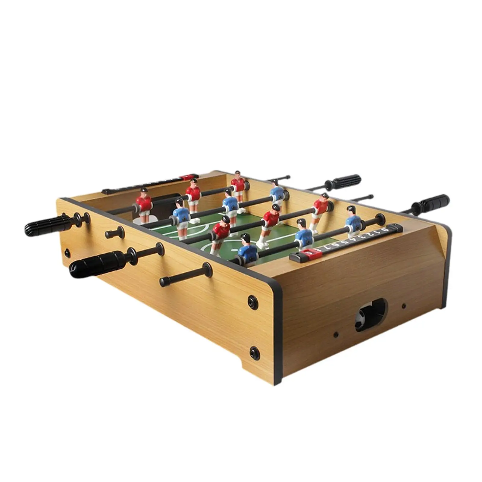 Table Soccer Children Mini Tabletop Football Game Multicolor Density Board Soccer Table for Game Room Parties