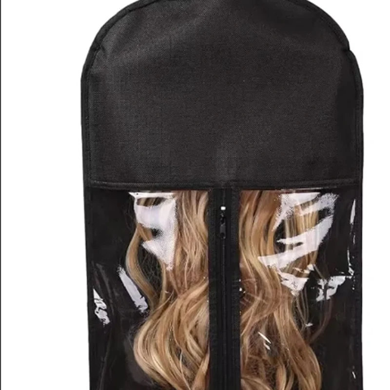 

Держатель для наращивания волос, сумка для хранения парика с вешалкой, шиньоны, пучки хвоста, чехол для хранения для магазина, стильные волосы, путешествия