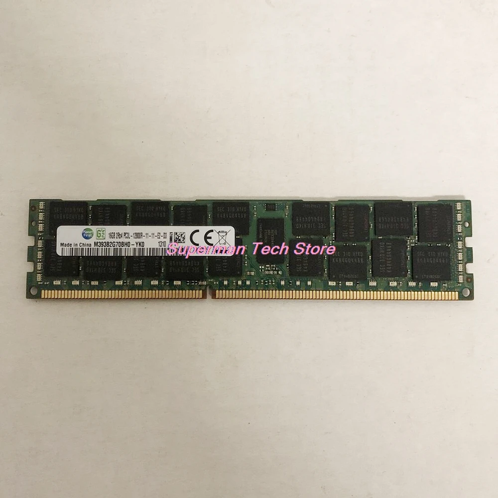 M393B2G70BH0-YK0 RAM 16GB 16G 2RX4 PC3L-12800R DDR3L 1600 Server Memory