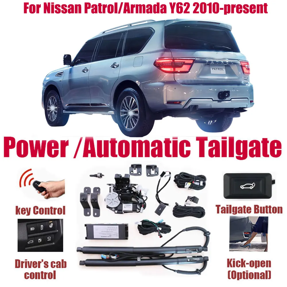 For Nissan Patrol/Armada Y62 2010-present Car Automatic Lifting kit Opening Trunk Intelligent Electric Lift Tailgate