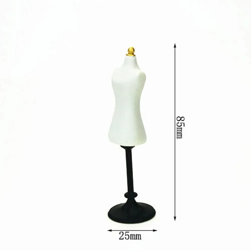 1/12 Dollhouse Miniature Accessories Mini Resin Mannequin Simulation Dress Form Model Toys for Doll House Decoration