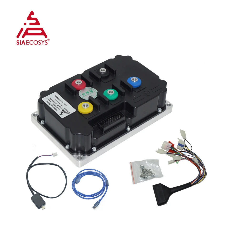 New Arrival SiAECOSYS Programmable ND96850 96V 850A 150KPH Controller for High Power Electric Motorcycle