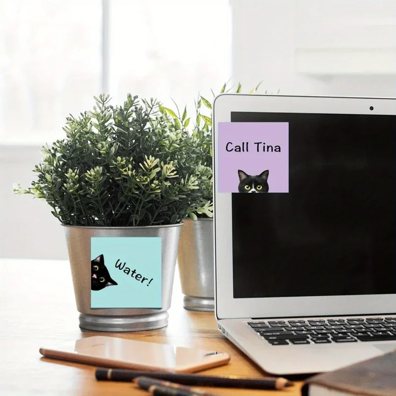 9pcs Cat Sticky Notes Set, Cut - Hair Care Journal review and price