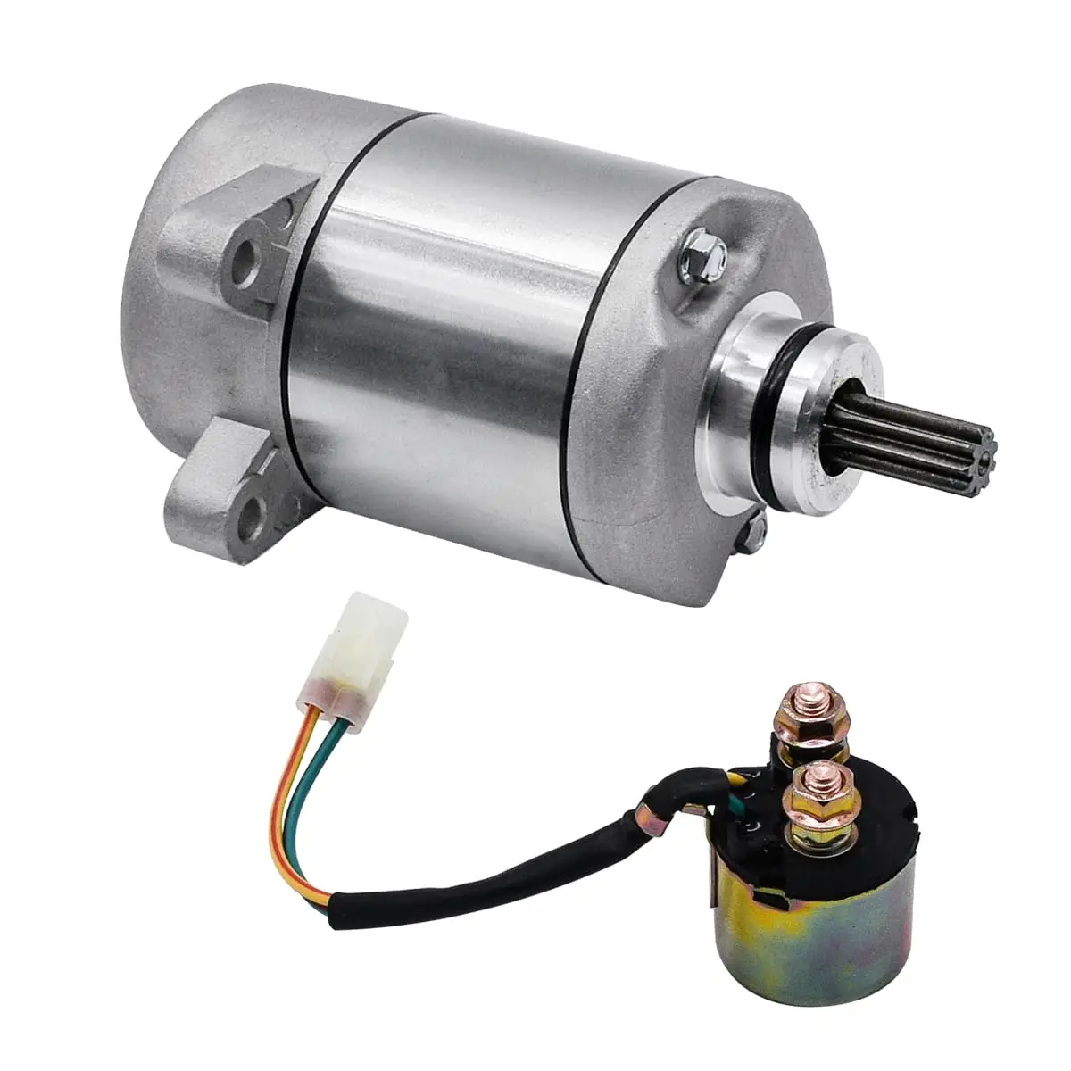 Motor Starter Solenoid Relay Fit for Honda FourTrax Rancher 350 TRX350FE TRX350FM TRX350TE TRX350TM ES S Replaces for 31200-HN5-
