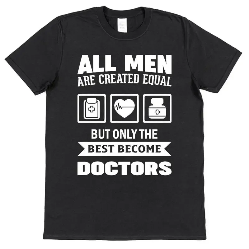 Doctor T Shirt For Husband Son Dad Best Equal Dr Gp Consultant Junior Medic