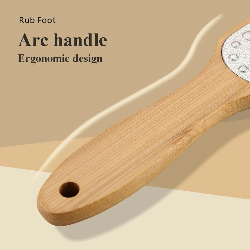 1Pcs Foot File Double Sided Foot Rasp Callus Corn Remover for Cracked Heel Professional Stainless Steel Foot Care Pedicure Tools