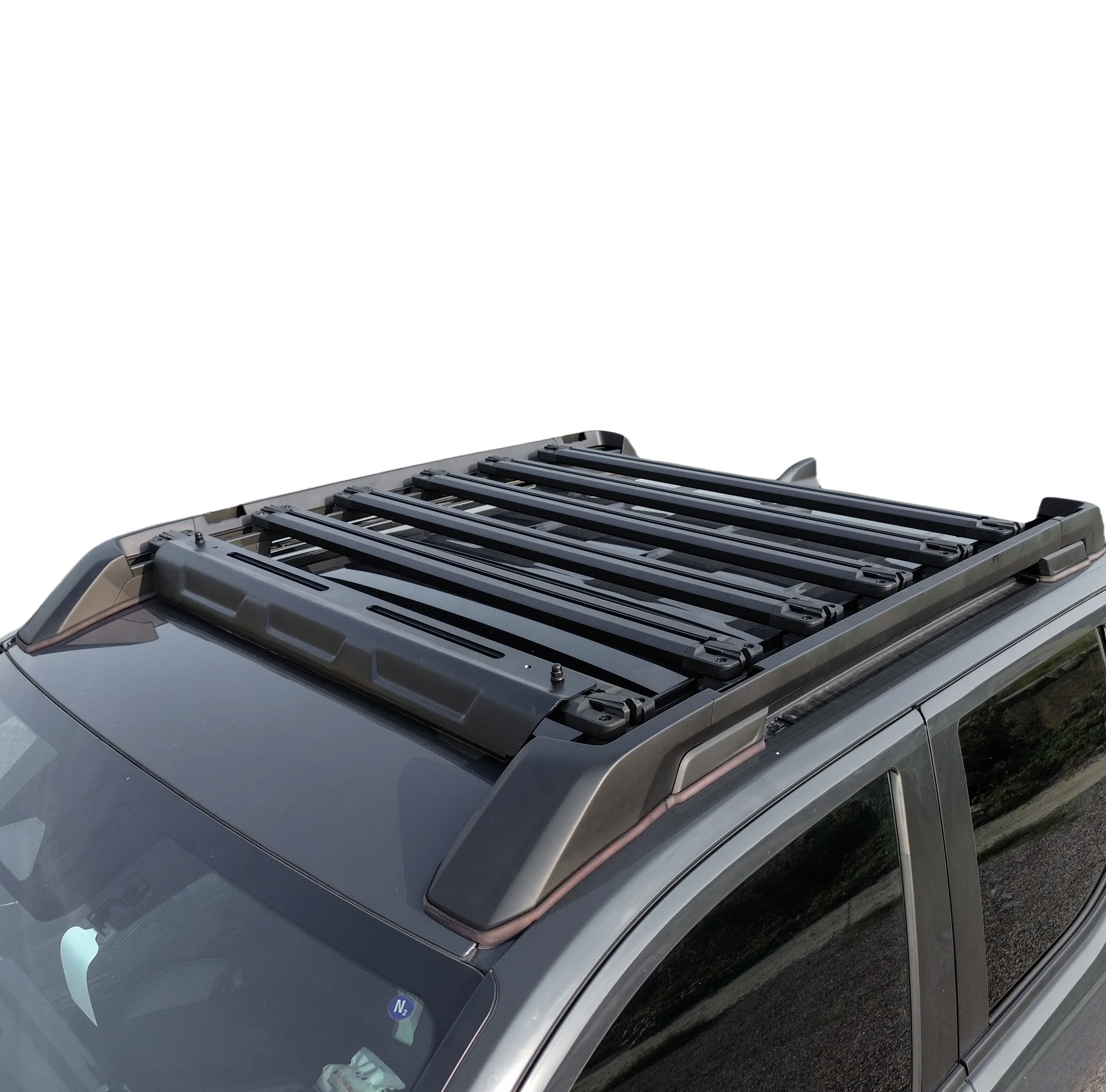 

Roof Platform Roof Rack Cross Side Rails Bars forTacoma Double Cab 2024 2025 Topcustomcustom