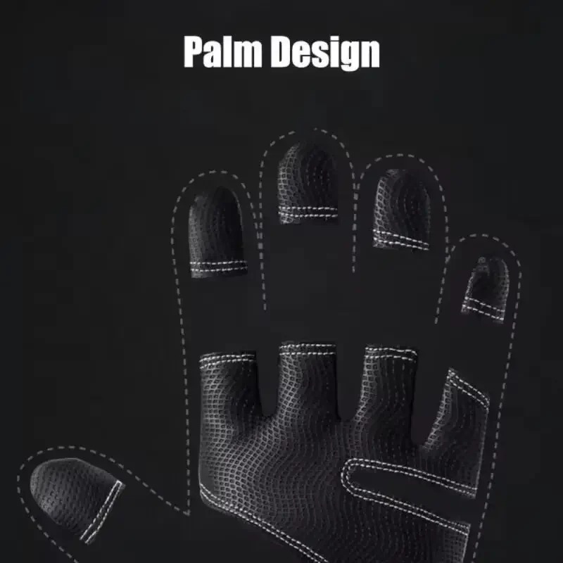 Zimowe rękawiczki ocieplane, z grubym futerkiem, zapinane na zamek, kompatybilne z ekranami dotykowymi, odporne na zimno, do noszenia na zewnątrz, zapewniające ciepło.