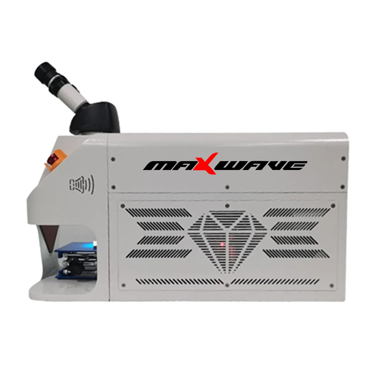 Saldatrice laser per gioielli Maxwave 7 pollici YAG Laser a fibra 60W 100W 150W 200W per riparazione gioielli collana braccialetto orecchino