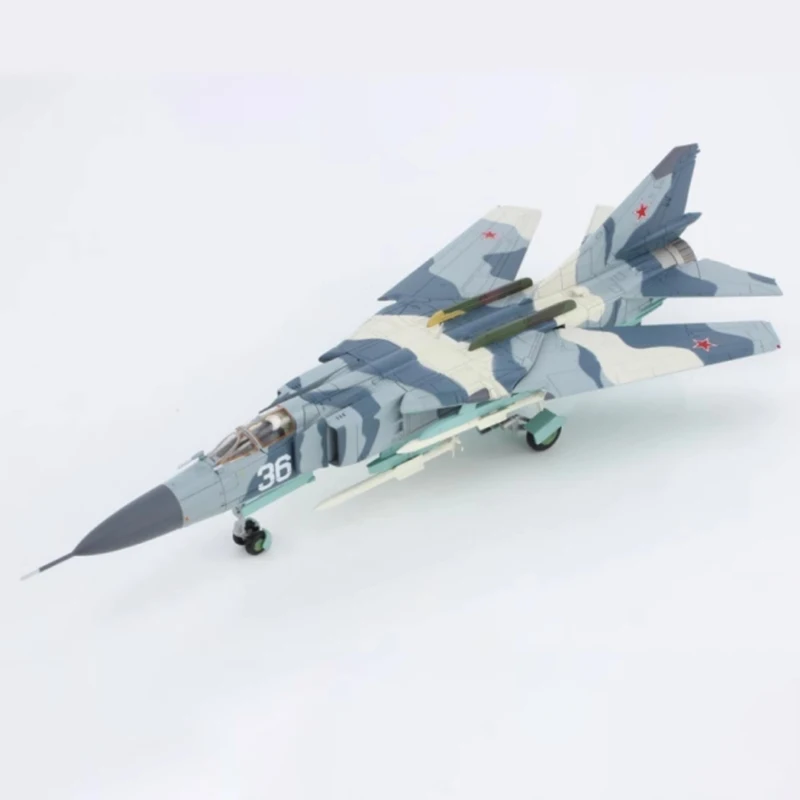 Diecast 1:72 Scale HA5314 MIG-23 fighter of the Russian Air Force Alloy Finished Simulation Model Souvenir Gifts For Adult Boy