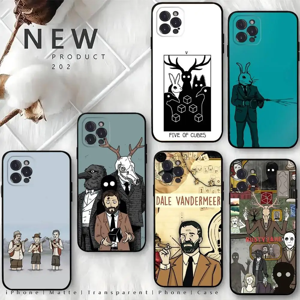 

Game Rusty Lake Phone Case For iPhone 17,16,15,14,13,12,Pro,Max,Plus,E,SE4,Air,Mini Black Soft Box