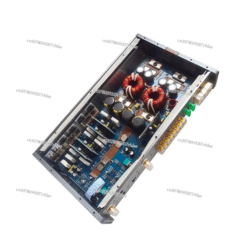 Car Audio Speaker Car 12V Four-way Power Amplifier 4-channel Dsp High-power Bass Power Amplifier Board 100x4