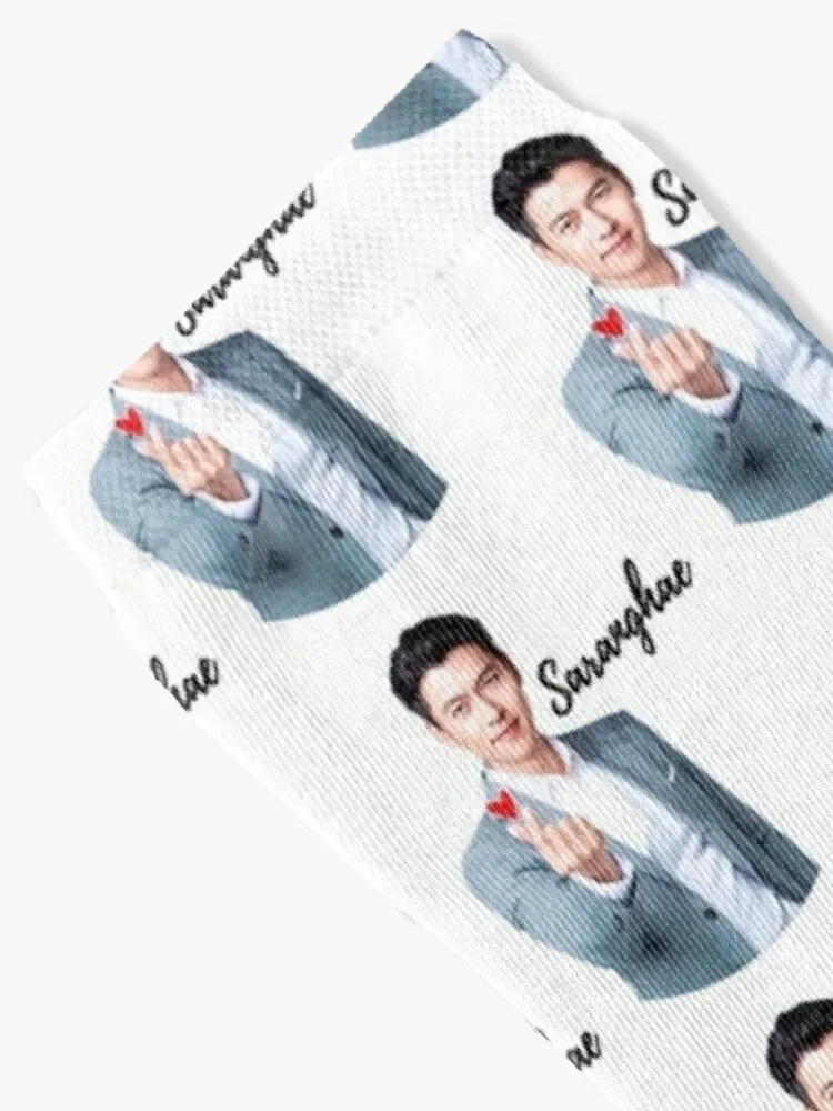 Hyun Bin Saranghae T-Shirthyun bin saranghae korean actor Socks tennis sheer halloween sports and leisure Socks For Girls Men's