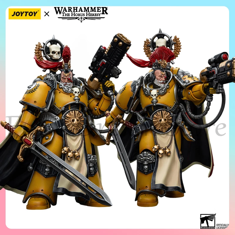 [Pre-Order]Joy Toy Warhammer The Horus Hersey Imperial Fists Legion Praetor Power Sword Action Figure 40K Toys Birthday Gift