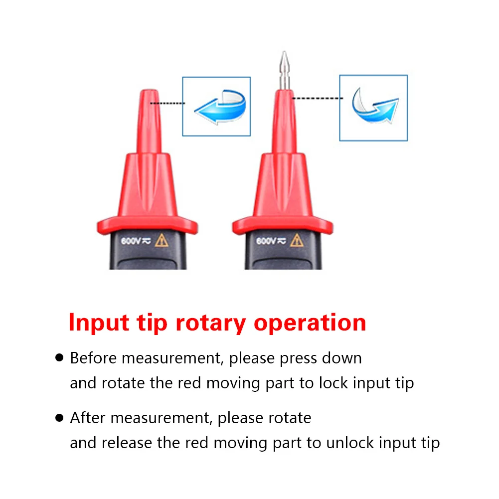 

Цифровой мультиметр-тестер UT118B для измерения переменного и постоянного напряжения, с функциями измерения сопротивления, диодов, емкости и тока.