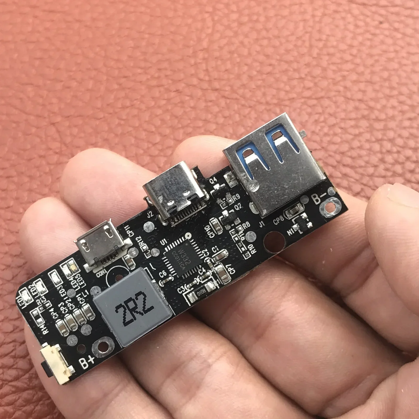 Micro rodzaj USB-C QC 3.0 PD szybkie ładowanie 5V 6V 9V 12V szybka moduł ładowarki do baterii litowej 18650 DIY mobilny powerbank