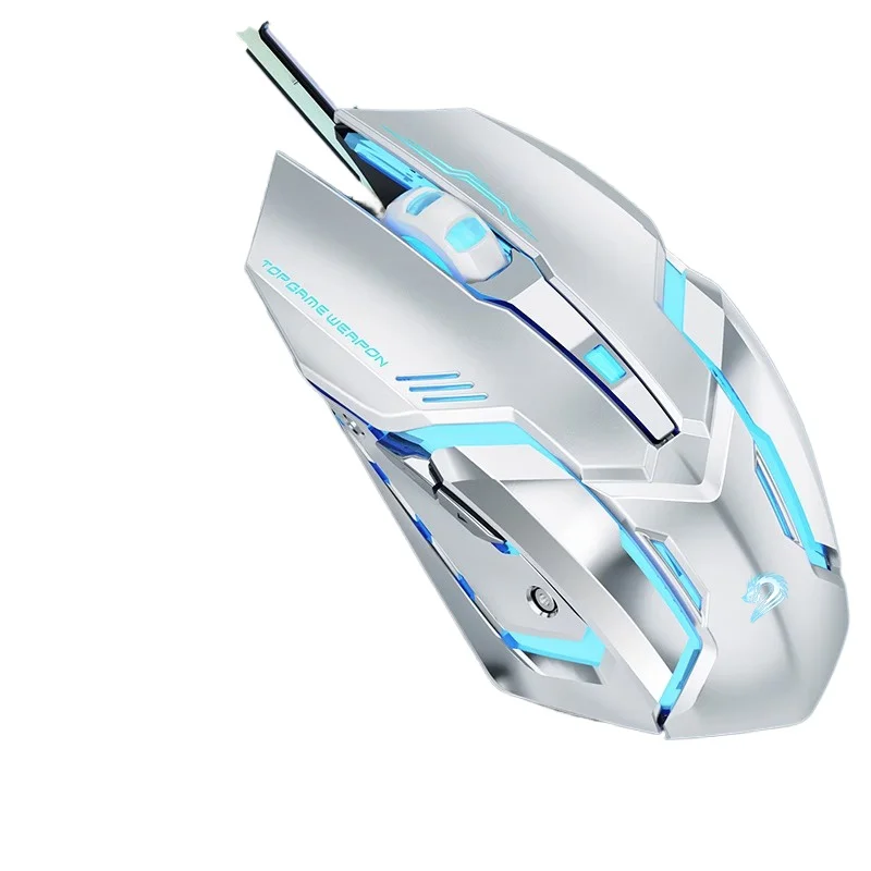 

Wireless mouse charging silent mechanical e-sports game desktop computer office