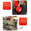 Máquina de bandas de bordes Manual, 1200W, encolado de doble cara, portátil, para carpintería, 220V 5