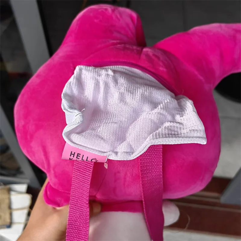 Jouet en peluche de dessin animé classique, série de motifs de dessins animés, sac à dos en peluche Kitty pour enfants, cadeau de noël