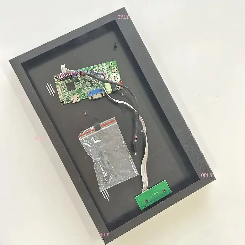 58C controller board with metal case back shell VGA HDMI-compatible LVDS for LTN133AT23 13.3