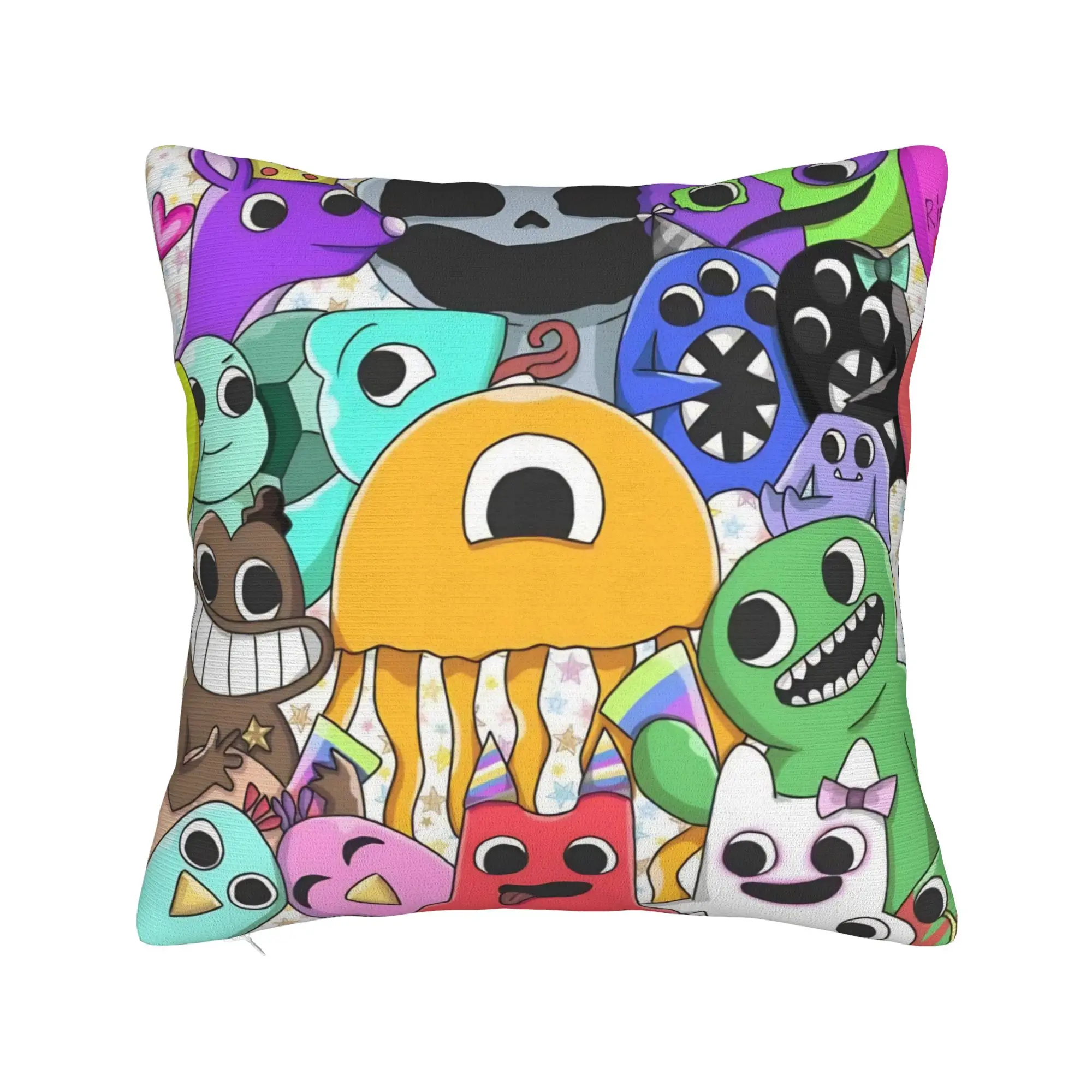 

Garten of Banban Funny Games Pillow Covers Accessories Soft Cushion Cover Decorative Pillow Case Cover Car Multi Size