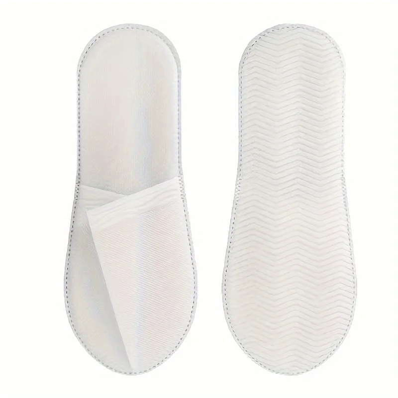 Disposable Slippers For Guests Non Slip Portable Hotel Slippers_voghion.com