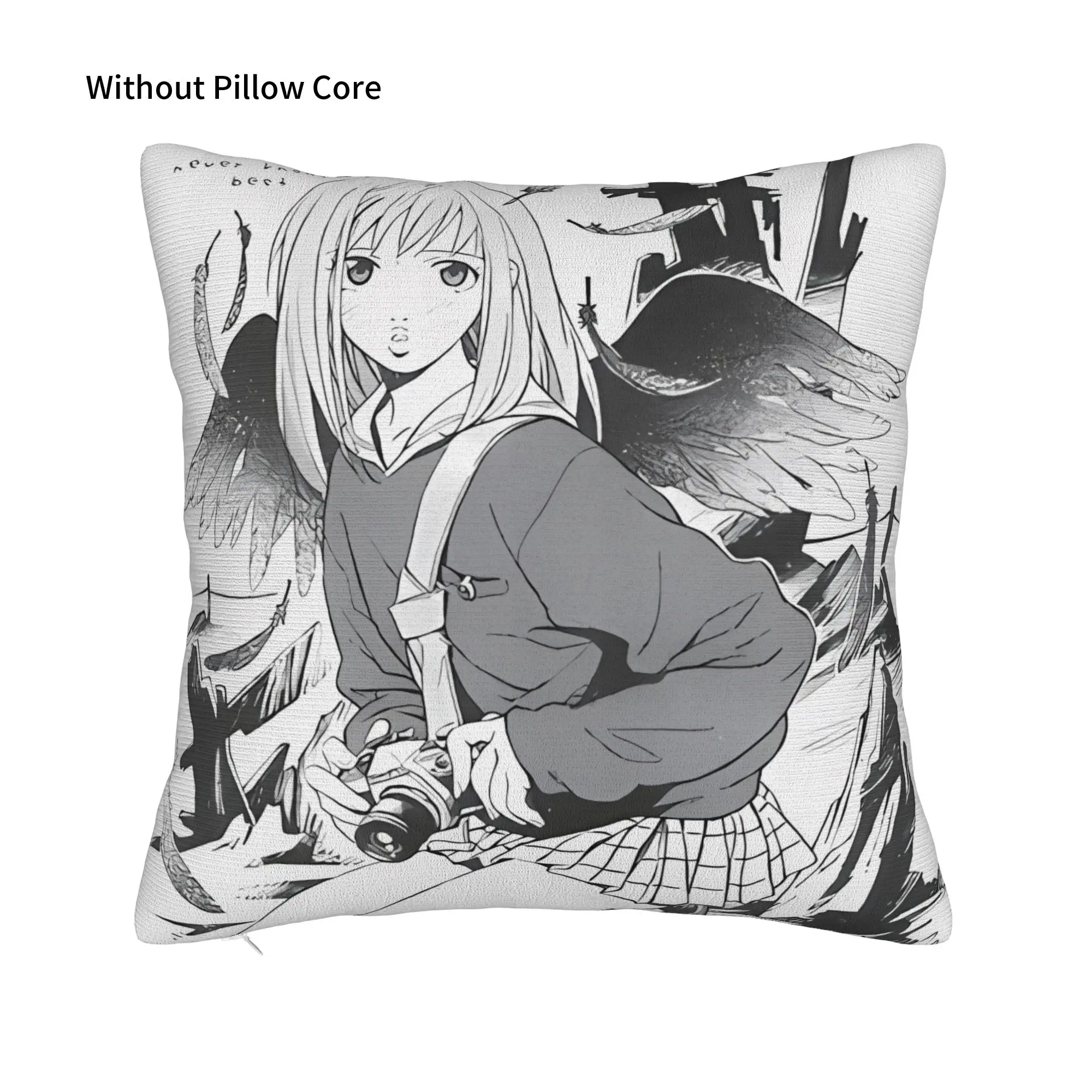 FLCL Mamimi Never Knows  Decorative Pillowcases for Cozy FLCL Pillow Cover Soft Durable