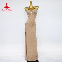 Belly Dance Performance Costume for Women High-end Elegant Fishtail Dresses Adult Oriental Dance Professional Practice Outfit