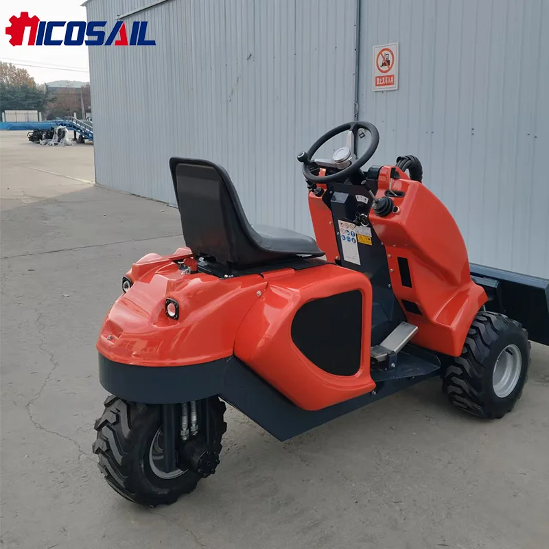

Nicosail Mini Wheel Loader Compact Wheel Loader Three Wheeled Mini Loader