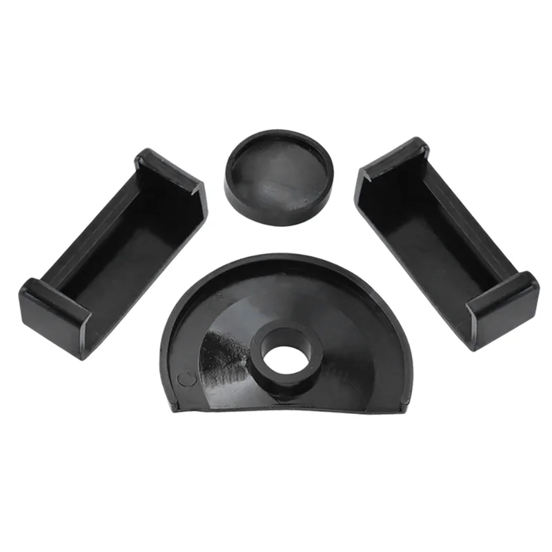 B84B-8Pcs 80Mm Bench Vise Rubber Pad 360 Degree Table Vice Protector Pads Bench Clamp Anti-Slip Mat Clamp Accessories