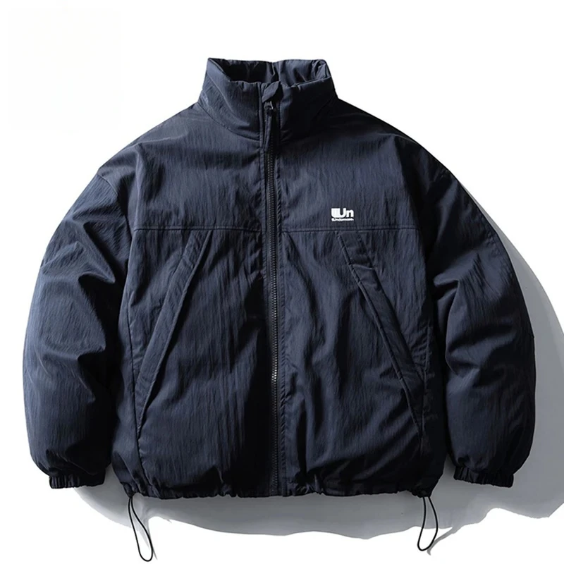 

Men's Winter Jackets Thicken Warm Parkas Bubble Coat Japanese Harajuku Oversized Padded Jackets Casual Loose Parkas Outwear