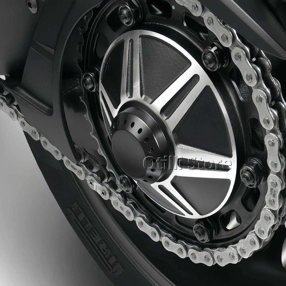 Motorrad-Zubehör Schwarze Hinterrad-Nabenabdeckung für Honda CB1000R CB 1000R CB 1000 R 2021 2022 2023 2024 2025 2026