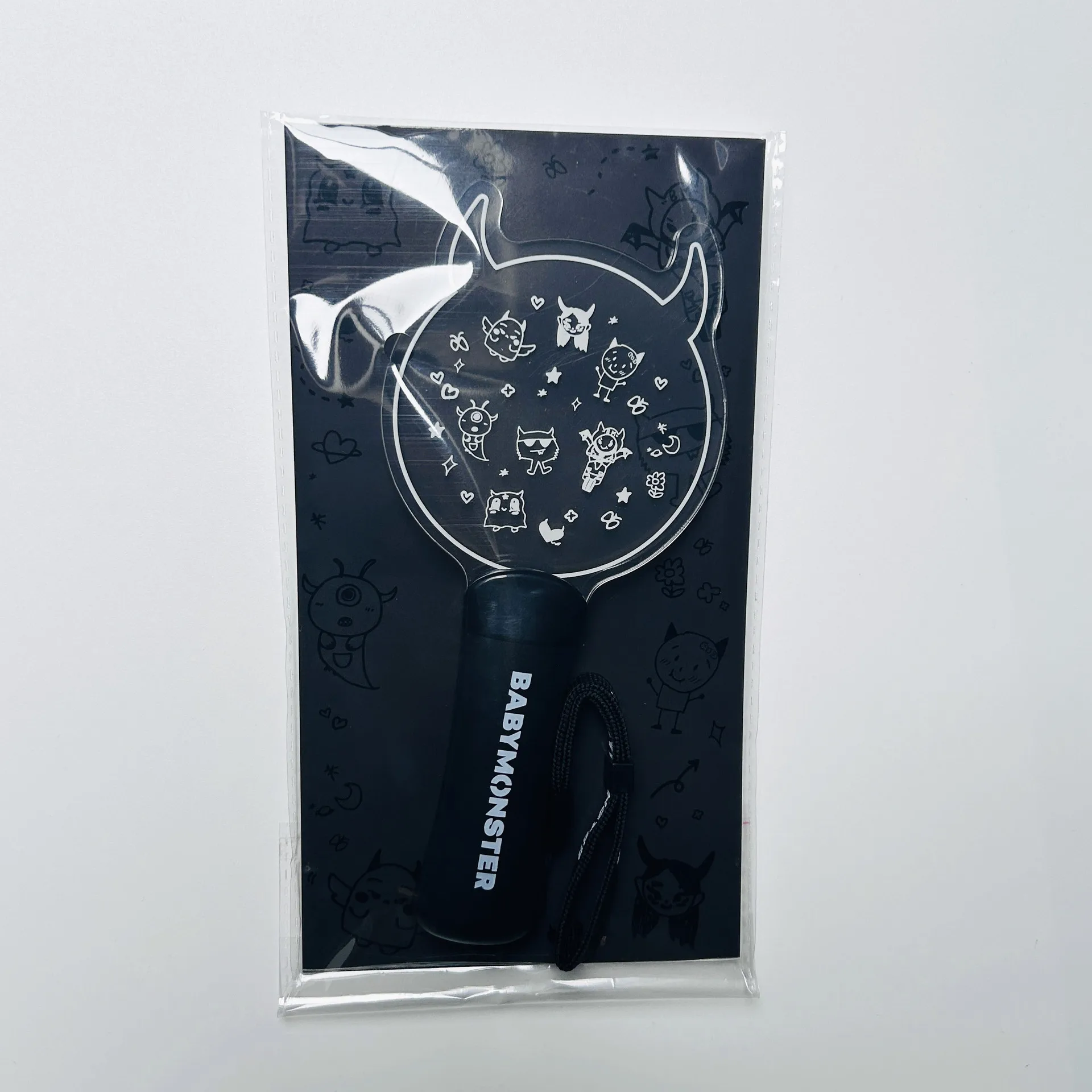 

KPOP Babymonster Mini Light Stick Concert Cute Logo PVC Hand Light RAMI CHIQUITA AHYEON RORA ASA RUKA PHARITA Fans Support Gift