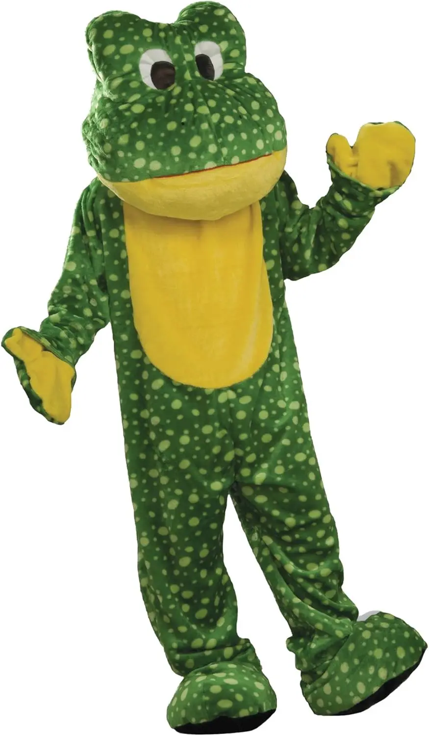 

Deluxe Plush Frog Mascot Costume for Parties and Events, Soft and Comfortable