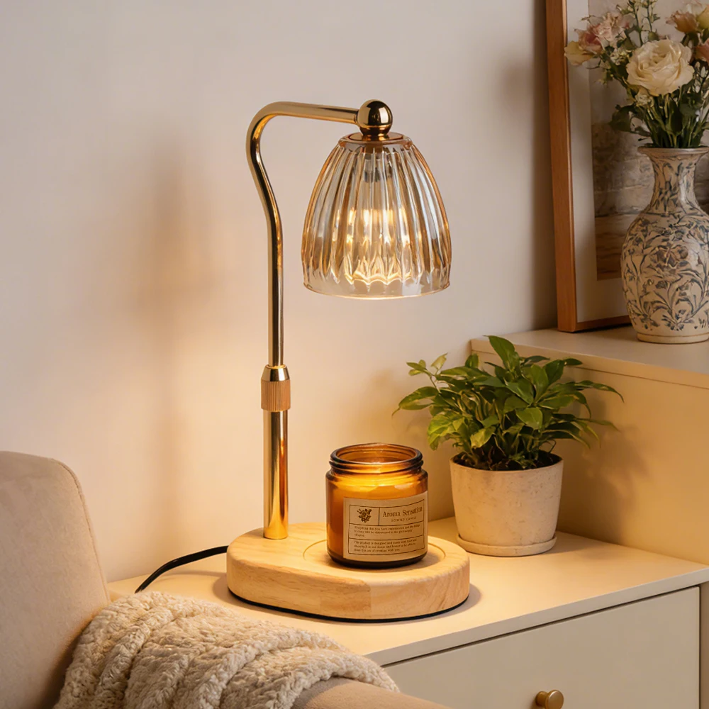 

Таймер и диммер AC-220V для аромалампы-подогревателя свечей, многофункциональная романтическая настольная декоративная лампа с функцией устранения запахов