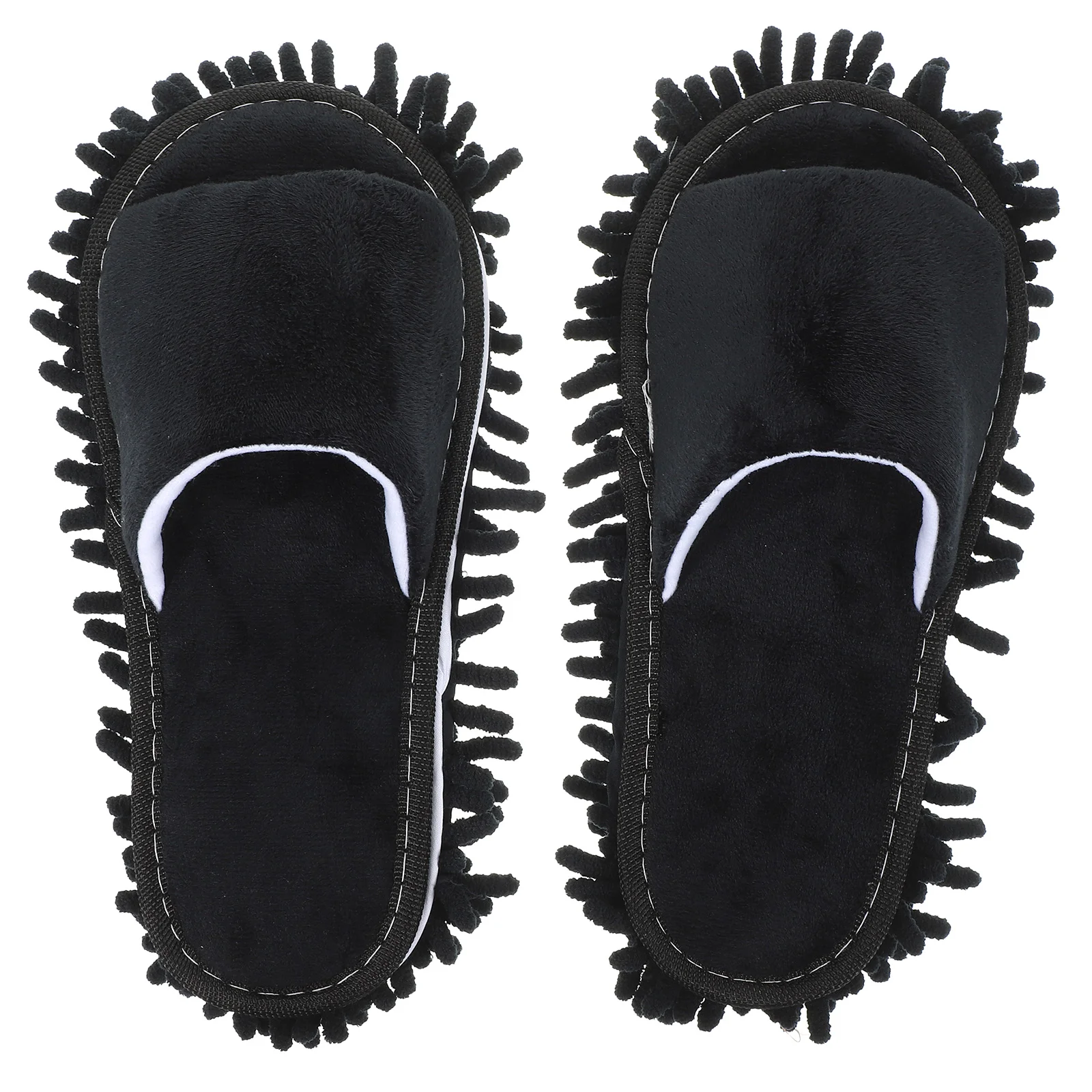 Chenille Bottom Mop Slippers Lazy Floor Cleaning House Shoes Sole Size 39 42 Washable Dusting Resistant