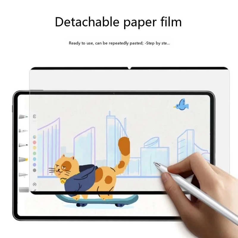 Magnetic Detachable Paperfeel Screen Protector for Tab S Series Drawing Film
